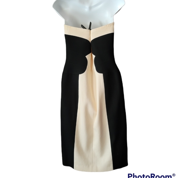 ESCADA strapless gown size 40 - Picture 3 of 11